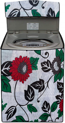 Homeify Top Loading Washing Machine  Cover(Width: 66 cm, White, Evergreen)