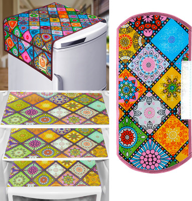 Kanushi Industries Fridge Mat(Width: 99 cm, MULTI)