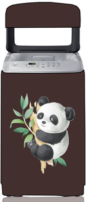 KVAR Top Loading Washing Machine  Cover(Width: 67 cm, Brown)