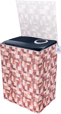 Heart Home Semi-Automatic Washing Machine  Cover(Width: 83 cm, Brown)