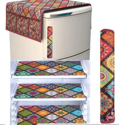 BHOLA PARVATI TRADING Fridge Mat(Width: 53.3 cm, MultiColor)