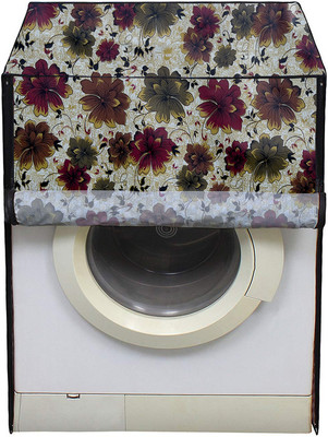 JM Homefurnishings Front Loading Washing Machine  Cover(Width: 73 cm, Multicolor)