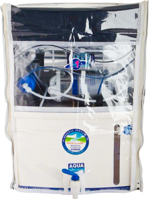 aqua safe Water Purifier  Cover(Width: 16 cm, Blue with transparent)