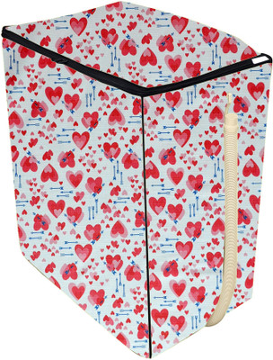 ADR VARiant Semi-Automatic Washing Machine  Cover(Width: 76.2 cm, Red,White)