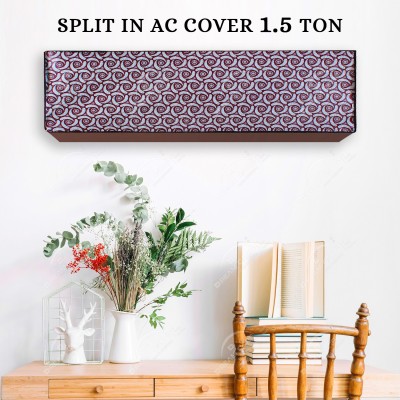 Flipkart SmartBuy Air Conditioner  Cover(Width: 111.76 cm, Purple, Grey)