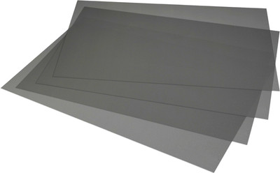 KUBER INDUSTRIES Fridge Mat(Width: 48 cm, Black)
