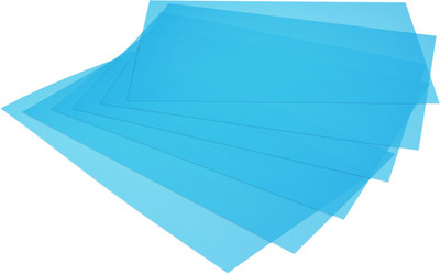 KUBER INDUSTRIES Fridge Mat(Width: 48 cm, Blue)