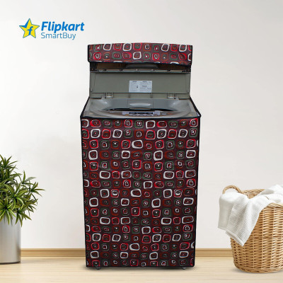 Flipkart SmartBuy Top Loading Washing Machine  Cover(Width: 63 cm, Maroon Green)