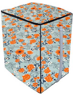Nitasha Semi-Automatic Washing Machine  Cover(Width: 90 cm, Orange)
