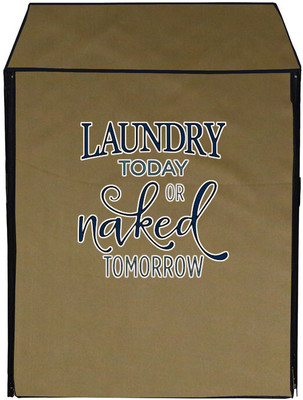 Archistylo Front Loading Washing Machine  Cover(Width: 67 cm, Gold)