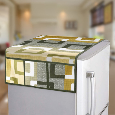 E-Retailer Refrigerator  Cover(Width: 53 cm, Multicolor)