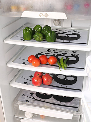 KUBER INDUSTRIES Fridge Mat(Width: 46 cm, Multi)