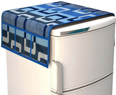 REVEXO Refrigerator  Cover(Width: 58 cm, Multicolor)