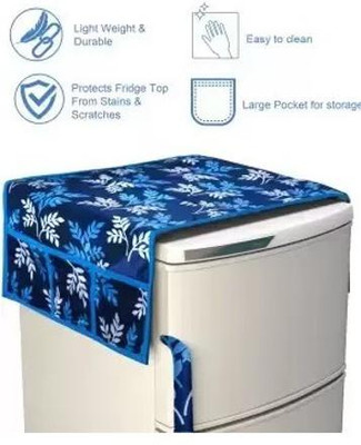 NKL Refrigerator  Cover(Width: 10 cm, Multicolor)
