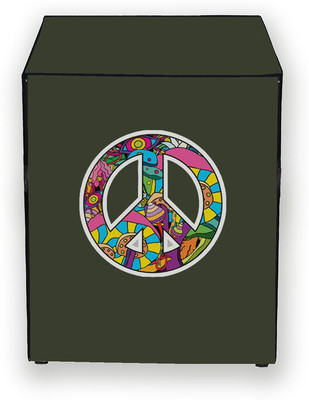 Hizing Front Loading Washing Machine  Cover(Width: 63 cm, Green, Purple)
