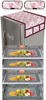 DPA Collection Refrigerator  Cover(Width: 54 cm, Yellow)