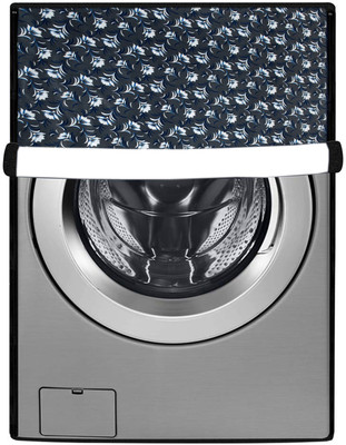 Nitasha Front Loading Washing Machine  Cover(Width: 58 cm, Black)