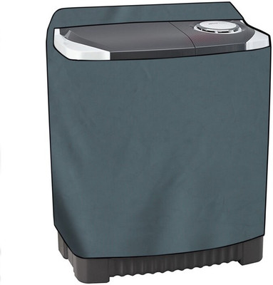 Fabrious Semi-Automatic Washing Machine  Cover(Width: 82 cm, Gray)