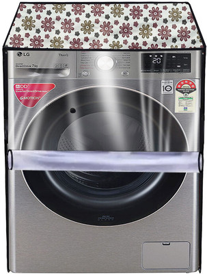 Homeify Front Loading Washing Machine  Cover(Width: 70 cm, Multicolor)
