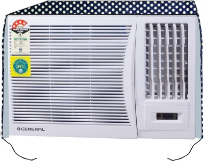 AAVYA UNIQUE FASHION Air Conditioner  Cover(Width: 68.58 cm, Blue,White)