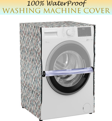 Flipkart SmartBuy Front Loading Washing Machine  Cover(Width: 55 cm, Grey, TRASPARENT)