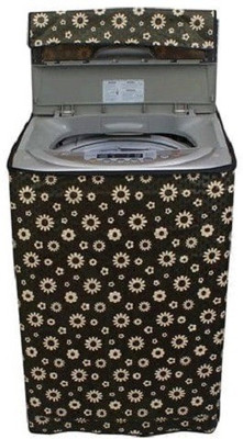 SHRI RADHE KRISHNA DREAM CARE Front Loading Washing Machine  Cover(Width: 55 cm, Black)