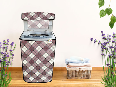 GURU-ISHMA Top Loading Washing Machine  Cover(Width: 58.42 cm, brown)