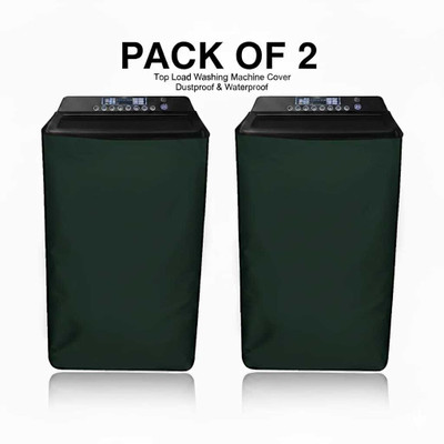 Gudheniya Enterprises Top Loading Washing Machine  Cover(Width: 53 cm, Green)