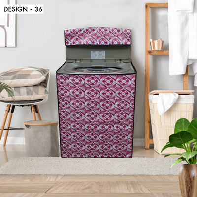 Glassiano Top Loading Washing Machine  Cover(Width: 53.3 cm, ( 5 kg, 5.2 Kg, 5.5 Kg ))