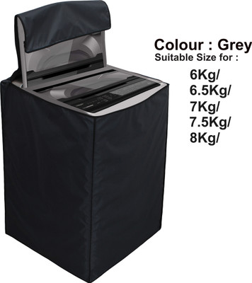 Star Weaves Top Loading Washing Machine  Cover(Width: 61 cm, Grey)