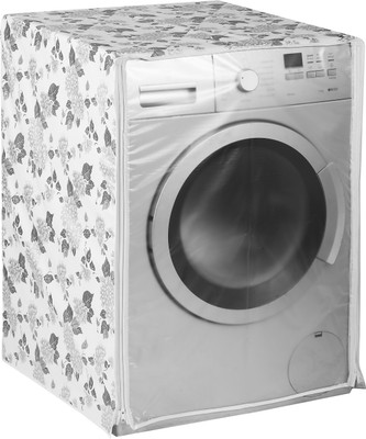 Deluxlane Front Loading Washing Machine  Cover(Width: 63 cm, White)