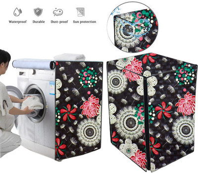 Decorly Furnishings Front Loading Washing Machine  Cover(Width: 63 cm, MALTICOLOUR)