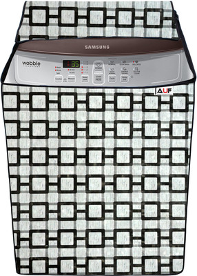 AAVYA UNIQUE FASHION Top Loading Washing Machine  Cover(Width: 63.7 cm, Black,White)