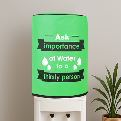 KUBER INDUSTRIES Water Dispenser  Cover(Width: 28 cm, Green)