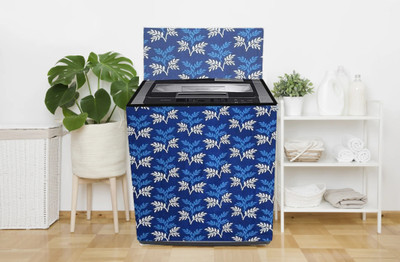 REVEXO Top Loading Washing Machine  Cover(Width: 55 cm, Blue, White)