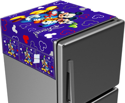 HOMESTIC Refrigerator  Cover(Width: 98 cm, Blue)