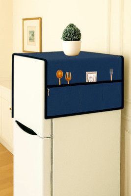Sofroz Refrigerator  Cover(Width: 10 cm, Refrigerator Single Door Waterproof, Dustproof, Protective Cover)