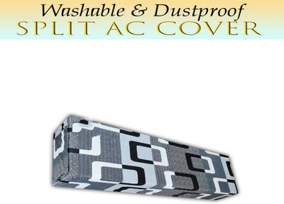 Crosmo Air Conditioner  Cover(Width: 30 cm, Black, White)