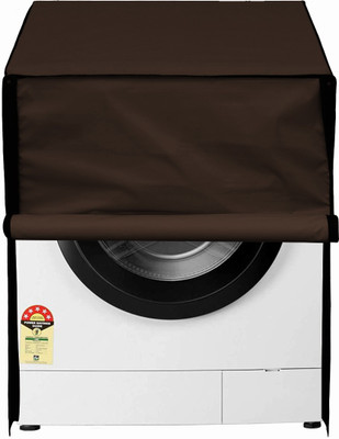 Wings Star Front Loading Washing Machine  Cover(Width: 59 cm, Coffee)