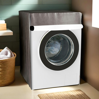 KUBER INDUSTRIES Front Loading Washing Machine  Cover(Width: 60 cm, Brown)