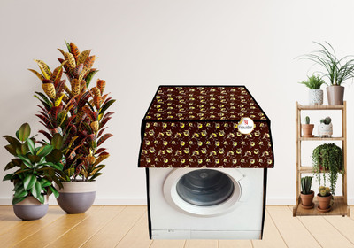 GURU-ISHMA Front Loading Washing Machine  Cover(Width: 60.96 cm, brown)