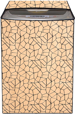 Star Weaves Top Loading Washing Machine  Cover(Width: 58 cm, Beige)