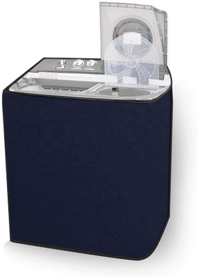 SVASTI Semi-Automatic Washing Machine  Cover(Width: 86 cm, Blue)