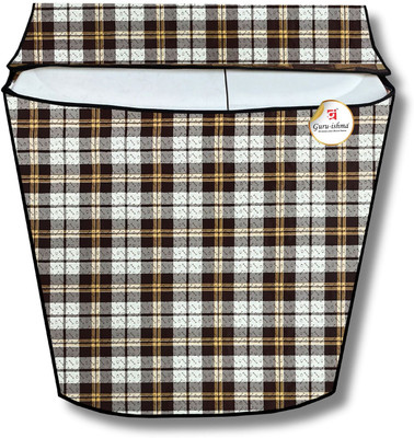 GURU ISHMA Semi-Automatic Washing Machine  Cover(Width: 88.9 cm, brown)