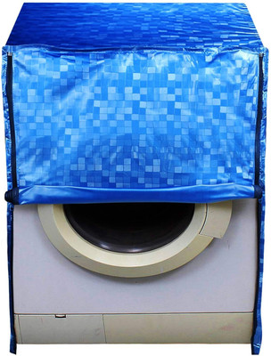 KingMatters Front Loading Washing Machine  Cover(Width: 61 cm, BLUE)