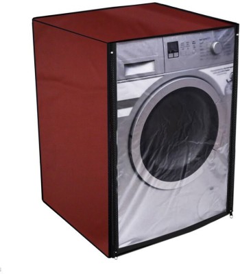 Nitasha Front Loading Washing Machine  Cover(Width: 69 cm, Red)