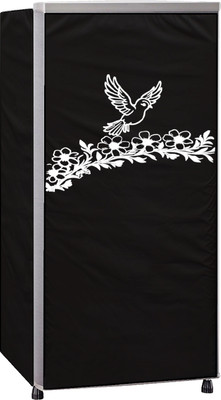 RG MART Refrigerator  Cover(Width: 58 cm, BLACK)