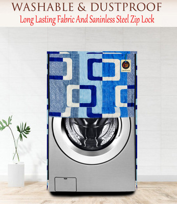 Comfort House Front Loading Washing Machine  Cover(Width: 55 cm, Blue)