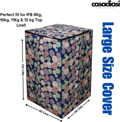Casadiasi Top Loading Washing Machine  Cover(Width: 66 cm, Multi Color)