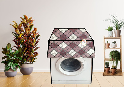 GURU-ISHMA Front Loading Washing Machine  Cover(Width: 60.96 cm, brown)